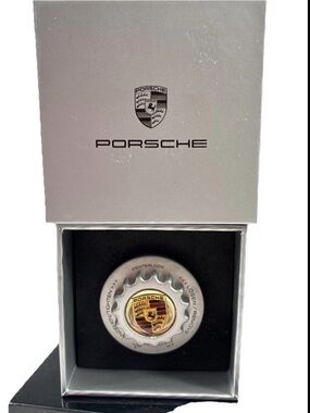 Porsche Drivers Selection Wine Bottle Stopper in Original Display Box dated 2015
